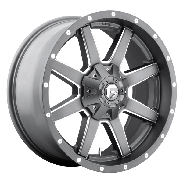 20x10 Fuel Offroad Wheels D542 Maverick 6x135/6x139.7 -18 Offset 106.1 Centerbore Matte Black