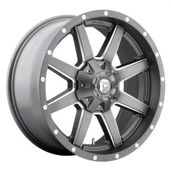 20x10 Fuel Offroad Wheels D542 Maverick 6x135/6x139.7 -18 Offset 106.1 Centerbore Matte Black