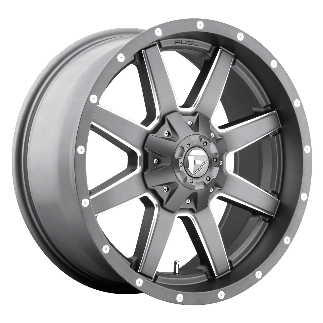 20x9 Fuel Offroad Wheels D542 Maverick 6x135/6x139.7 1 Offset 106.1 Centerbore Matte Black