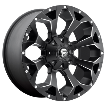 18x9 Fuel Offroad Wheels D546 Assault 8x165.1 1 Offset 125.1 Centerbore Matte Black