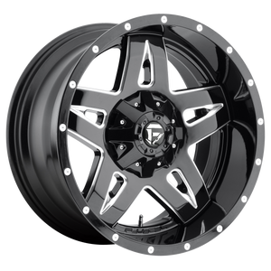 20x9 Fuel Offroad Wheels D554 Full Blown 6x135/6x139.7 1 Offset 106.1 Centerbore Matte Black