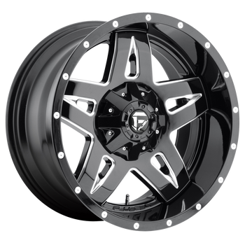 18x9 Fuel Offroad Wheels D554 Full Blown 6x135/6x139.7 14 Offset 106.1 Centerbore Matte Black