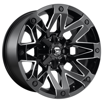 20x10 Fuel Offroad Wheels D555 Ambush 5x139.7/5x150 -18 Offset 110.1 Centerbore Matte Black