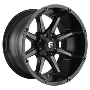 18x9 Fuel Offroad Wheels D556 Coupler 8x180 1 Offset 124.2 Centerbore Matte Black