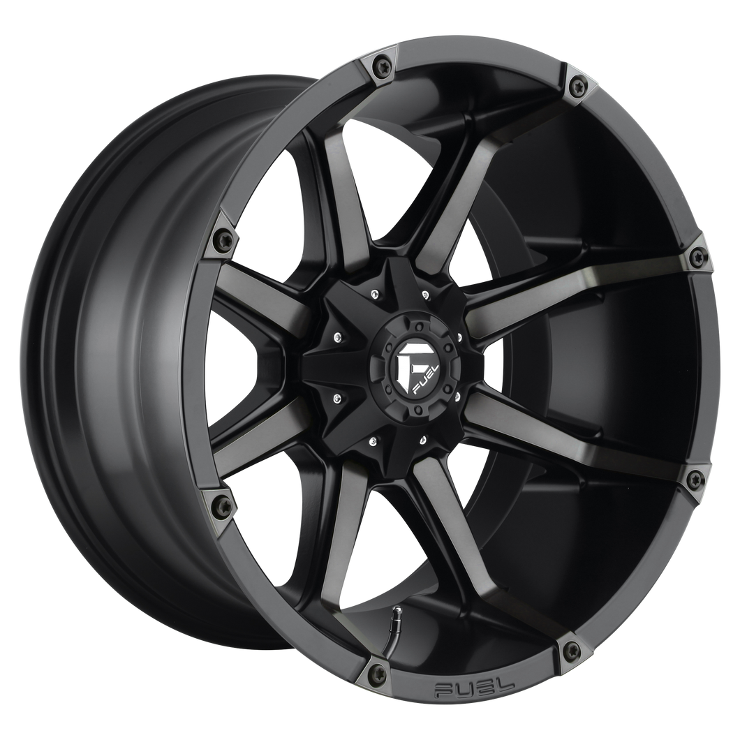 18x9 Fuel Offroad Wheels D556 Coupler 8x180 1 Offset 124.2 Centerbore Matte Black