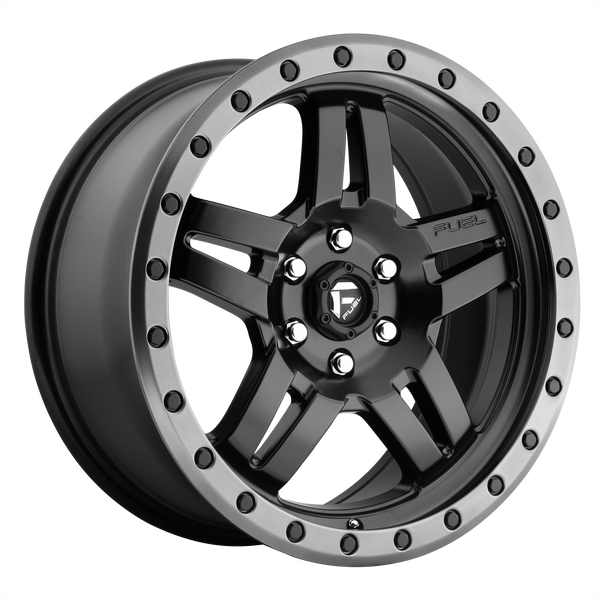 18x9 Fuel Offroad Wheels D557 Anza 6x139.7 20 Offset 108 Centerbore Matte Black