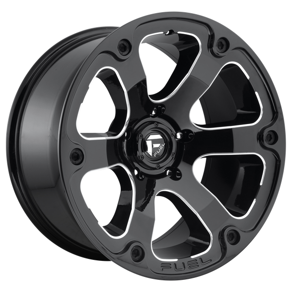 20x10 Fuel Offroad Wheels D562 Beast 5x127 -18 Offset 78.1 Centerbore Gloss Black