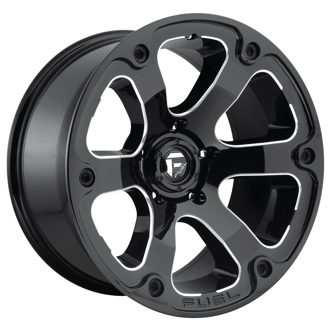 20x10 Fuel Offroad Wheels D562 Beast 5x127 -18 Offset 78.1 Centerbore Gloss Black