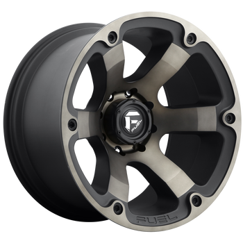 18x9 Fuel Offroad Wheels D564 Beast 8x170 1 Offset 125.1 Centerbore Matte Black