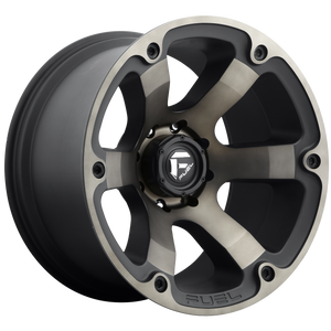 17x9 Fuel Offroad Wheels D564 Beast 6x139.7 19 Offset 106.1 Centerbore Matte Black