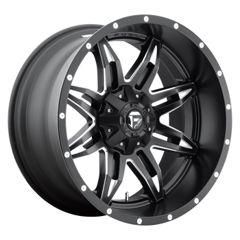 20x9 Fuel Offroad Wheels D567 Lethal 8x165.1 20 Offset 125.1 Centerbore Matte Black