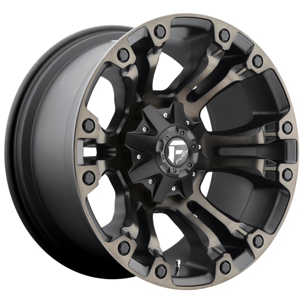 20x9 Fuel Offroad Wheels D569 Vapor 5x114.3/5x120 35 Offset 72.56 Centerbore Matte Black