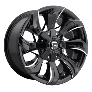 20x9 Fuel Offroad Wheels D571 Strykr 6x135/6x139.7 1 Offset 106.1 Centerbore Gloss Black