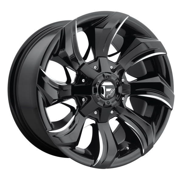 20x9 Fuel Offroad Wheels D571 Strykr 6x135/6x139.7 1 Offset 106.1 Centerbore Gloss Black