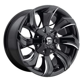 20x9 Fuel Offroad Wheels D571 Strykr 6x135/6x139.7 1 Offset 106.1 Centerbore Gloss Black