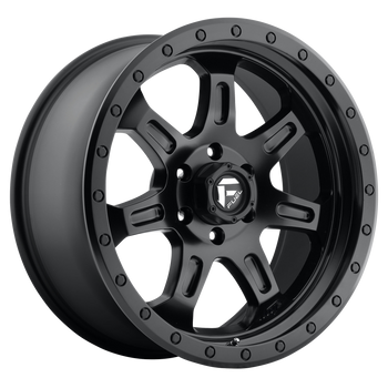 17x8.5 Fuel Offroad Wheels D572 Jm2 6x139.7 -6 Offset 108 Centerbore Matte Black