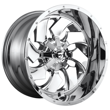 17x9 Fuel Offroad Wheels D573 Cleaver 6x135/6x139.7 20 Offset 106.1 Centerbore Chrome