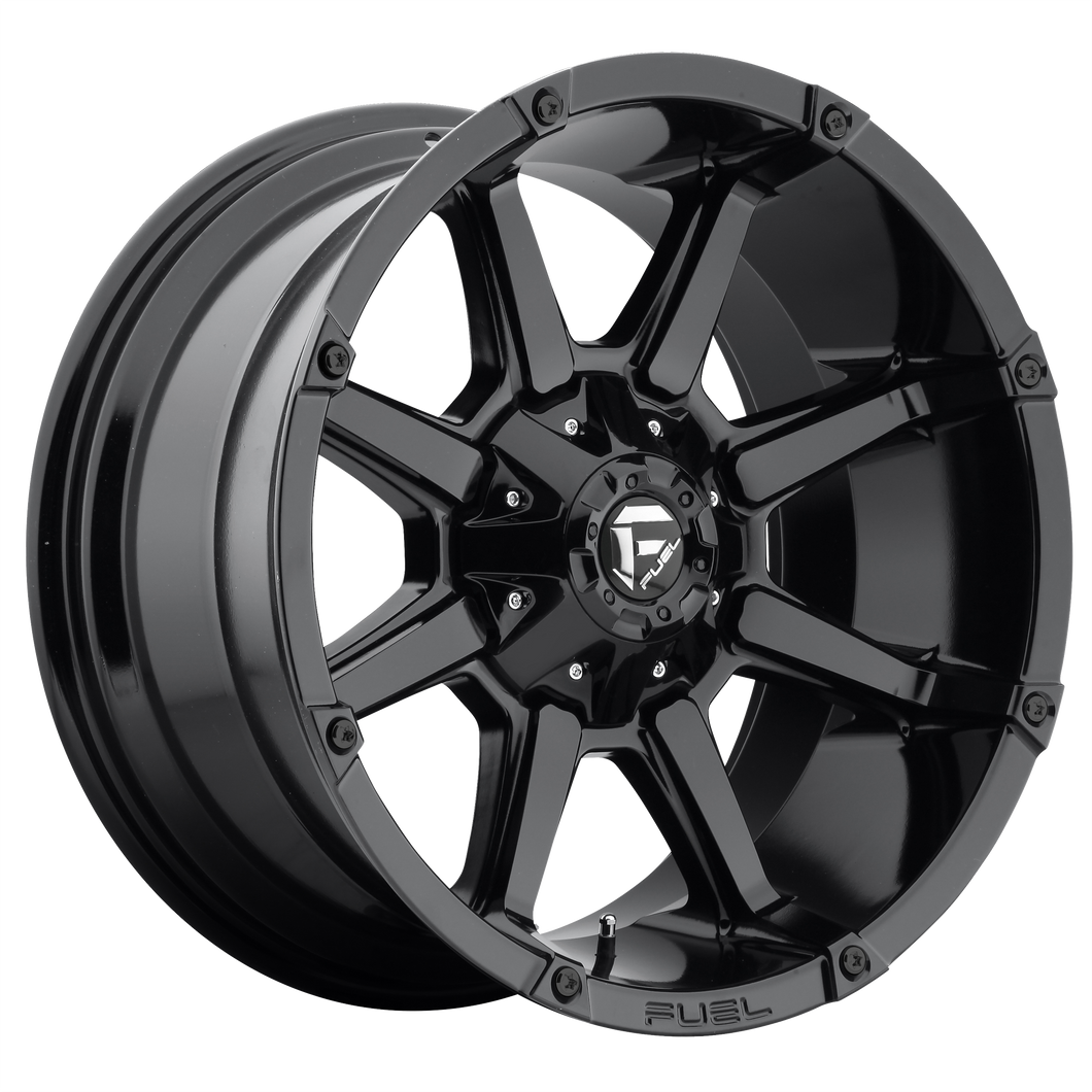 18x9 Fuel Offroad Wheels D575 Coupler 6x135/6x139.7 19 Offset 106.1 Centerbore Gloss Black