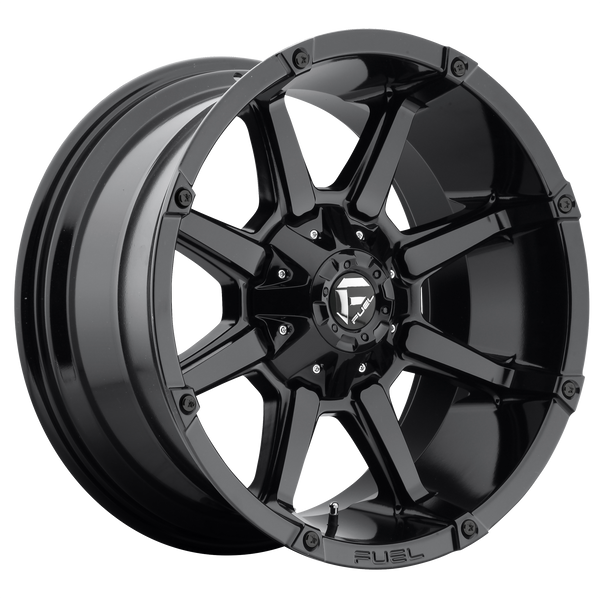 20x9 Fuel Offroad Wheels D575 Coupler 8x165.1 20 Offset 125.1 Centerbore Gloss Black