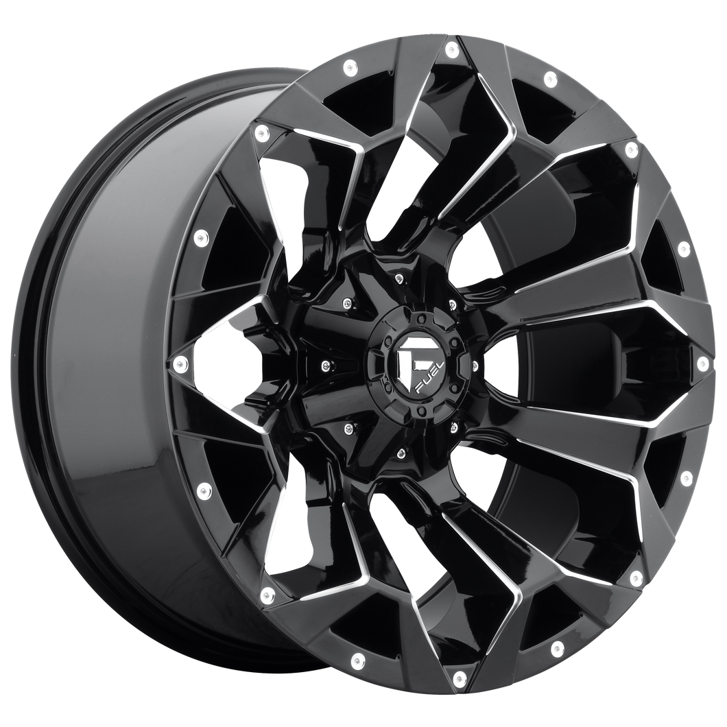 20x9 Fuel Offroad Wheels D576 Assault 6x135/6x139.7 20 Offset 106.1 Centerbore Gloss Black