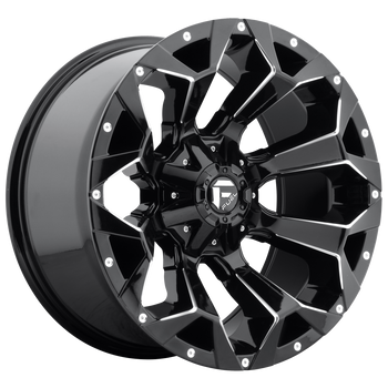 17x9 Fuel Offroad Wheels D576 Assault 6x135/6x139.7 1 Offset 106.1 Centerbore Gloss Black