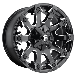 20x10 Fuel Offroad Wheels D578 Battle Axe 8x170 -18 Offset 125.1 Centerbore Gloss Black