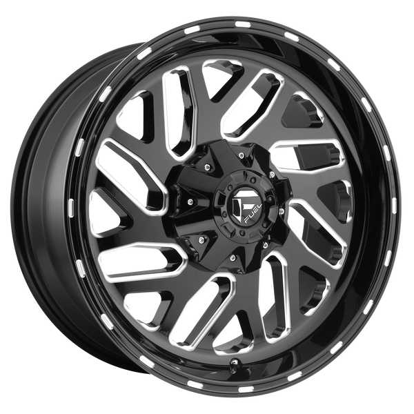 20x12 Fuel Offroad Wheels D581 Triton 5x139.7/5x150 -43 Offset 110.1 Centerbore Gloss Black