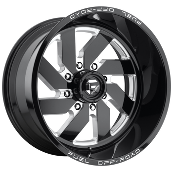 20x10 Fuel Offroad Wheels D582 Turbo 8x180 -18 Offset 124.2 Centerbore Gloss Black