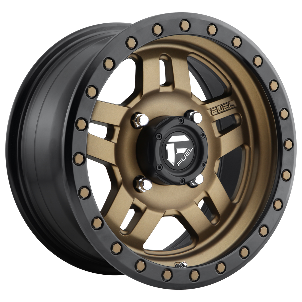 17x8.5 Fuel Offroad Wheels D583 Anza 5x127 -6 Offset 78.1 Centerbore Bronze