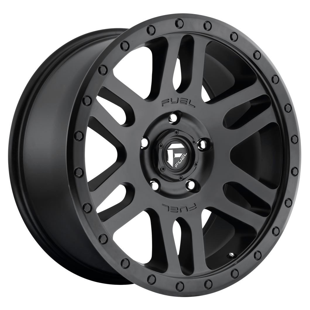 18x9 Fuel Offroad Wheels D584 Recoil 6x139.7 20 Offset 108 Centerbore Matte Black