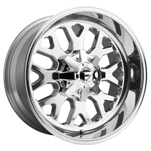 20x12 Fuel Offroad Wheels D586 Titan 8x165.1 -43 Offset 125.1 Centerbore Polished