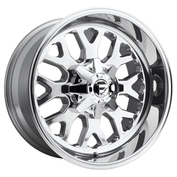 20x10 Fuel Offroad Wheels D586 Titan 5x139.7/5x150 -18 Offset 110.1 Centerbore Polished