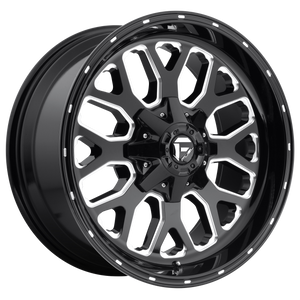 20x9 Fuel Offroad Wheels D588 Titan 6x120 7 Offset 67.06 Centerbore Gloss Black