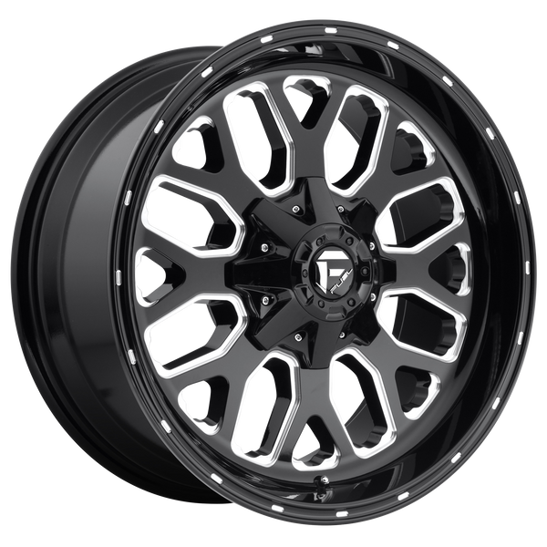 20x10 Fuel Offroad Wheels D588 Titan 5x139.7/5x150 -18 Offset 110.1 Centerbore Gloss Black