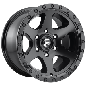 17x9 Fuel Offroad Wheels D589 Ripper 6x135 -12 Offset 87.1 Centerbore Matte Black