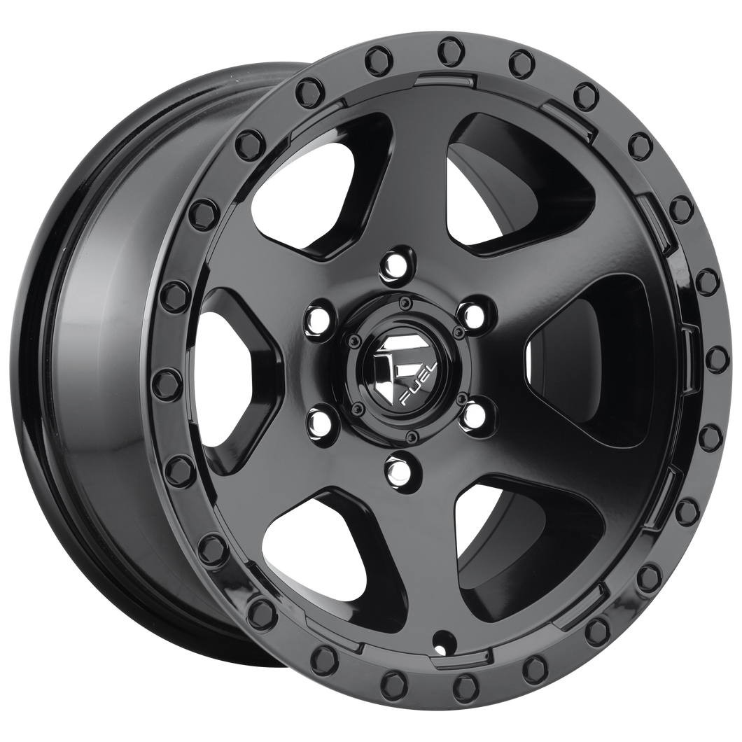 17x9 Fuel Offroad Wheels D589 Ripper 6x135 -12 Offset 87.1 Centerbore Matte Black