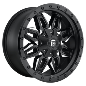 18x9 Fuel Offroad Wheels D591 Neutron 6x135/6x139.7 20 Offset 106.1 Centerbore Matte Black