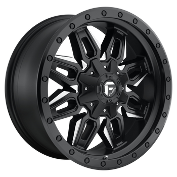 20x9 Fuel Offroad Wheels D591 Neutron 5x139.7/5x150 1 Offset 110.1 Centerbore Matte Black