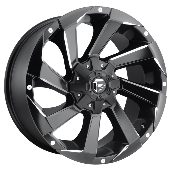 17x9 Fuel Offroad Wheels D592 Razor 6x135/6x139.7 1 Offset 106.1 Centerbore Matte Black