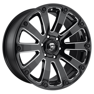 20x9 Fuel Offroad Wheels D598 Diesel 5x139.7 1 Offset 108 Centerbore Gloss Black