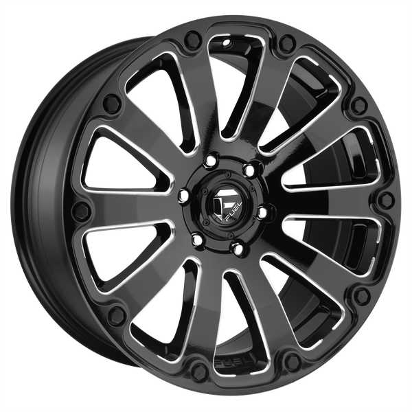 20x10 Fuel Offroad Wheels D598 Diesel 5x127 -18 Offset 78.1 Centerbore Gloss Black