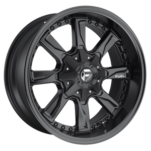 18x9 Fuel Offroad Wheels D604 Hydro 6x135/6x139.7 1 Offset 106.1 Centerbore Matte Black