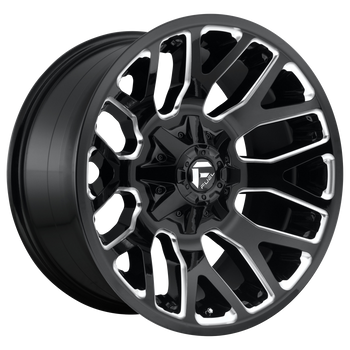 20x10 Fuel Offroad Wheels D607 Warrior 8x180 -18 Offset 124.2 Centerbore Gloss Black