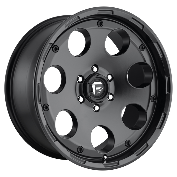 17x9 Fuel Offroad Wheels D608 Enduro 5x139.7 -12 Offset 108 Centerbore Matte Black