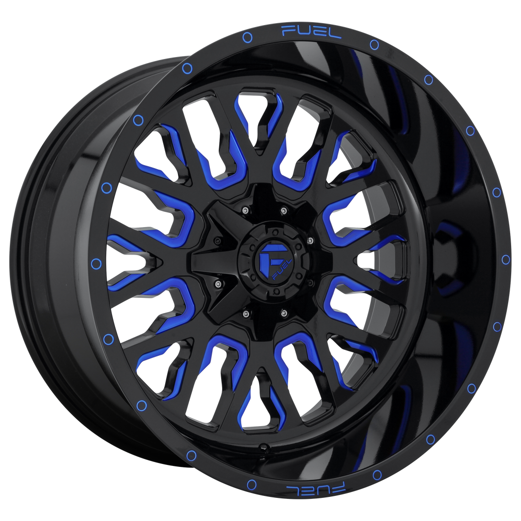 20x12 Fuel Offroad Wheels D645 Stroke 6x135/6x139.7 -43 Offset 106.1 Centerbore Gloss Black