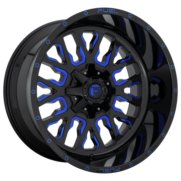 20x9 Fuel Offroad Wheels D645 Stroke 6x120/6x139.7 19 Offset 78.1 Centerbore Gloss Black