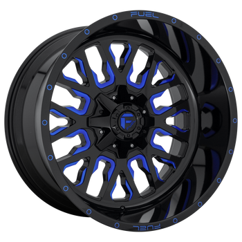 20x9 Fuel Offroad Wheels D645 Stroke 6x120/6x139.7 19 Offset 78.1 Centerbore Gloss Black