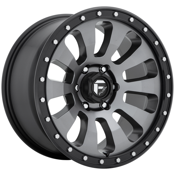 18x9 Fuel Offroad Wheels D648 Tactic 6x139.7 20 Offset 106.1 Centerbore Gunmetal