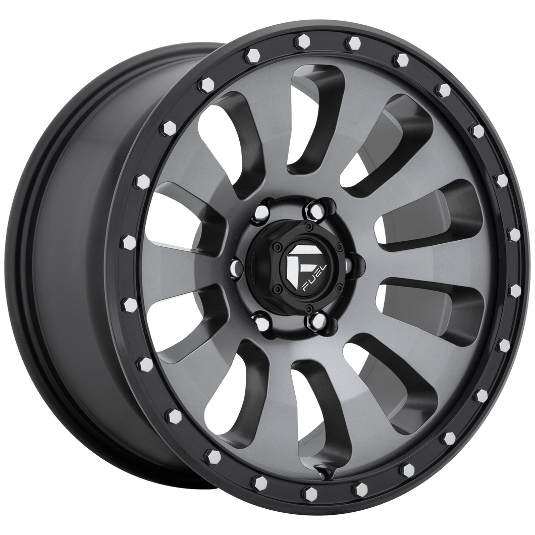 18x9 Fuel Offroad Wheels D648 Tactic 6x139.7 20 Offset 106.1 Centerbore Gunmetal