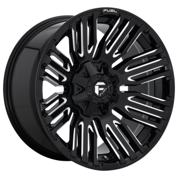 20x9 Fuel Offroad Wheels D649 Schism 8x170 1 Offset 125.1 Centerbore Gloss Black